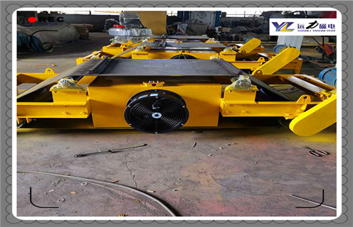 電磁除鐵器，風(fēng)冷式電磁除鐵器，山東超強風(fēng)冷式電磁除鐵器