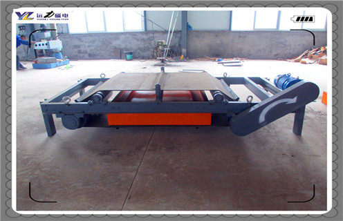 自卸式電磁除鐵器，江蘇自冷自卸式電磁除鐵器安裝工作視頻_國家標(biāo)準(zhǔn)_干式輕型江蘇自冷自卸式電磁除鐵器型號