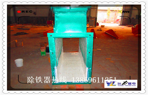 管道除鐵器吸鐵，遼寧管道除鐵器鐵吸鐵效果_遠(yuǎn)力遼寧管道除鐵器鐵吸鐵效果12000高斯 可定制工作原理_安裝示意圖 