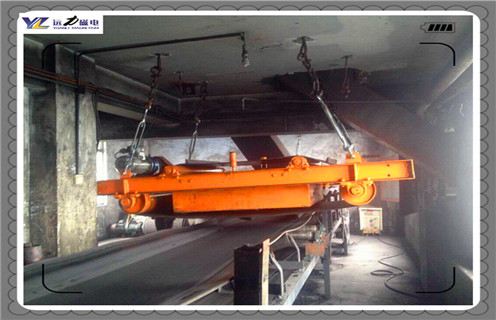 皮帶除鐵器，江西皮帶800寬配多大除鐵器是多少的_江西皮帶800寬配多大除鐵器是多少的皮帶原因及如何調_刮板價格