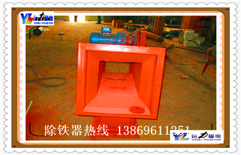 管道自卸式除鐵器，RCGZ系列管道自卸式永磁除鐵器價格 _遠力RCGZ系列管道自卸式永磁除鐵器型12000高斯_可定制工作原理_安裝示意圖 