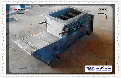 管道自卸式除鐵器，陜西管道自式除鐵器_遠(yuǎn)力陜西管道自式除鐵器安裝示意圖型12000高斯_可定制工作原理