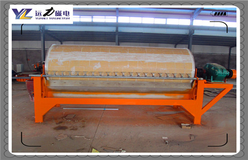 永磁筒式磁選機，甘肅礦用永磁筒式磁選機_甘肅礦用永磁筒式磁選機設備質量不吸鐵如何處理