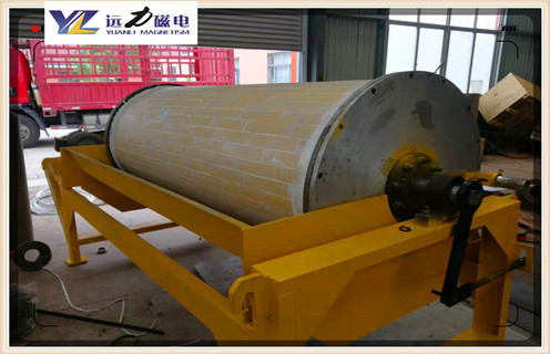鐵礦石干式磁選機，新疆鐵礦石干式磁選機選鐵率多高_遠力新疆鐵礦石干式磁選機選鐵率多高使用注意事項磁場分布圖
