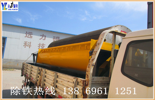 干選永磁磁選機(jī)，黑龍江干選永磁磁選機(jī) _黑龍江干選永磁磁選機(jī) 的調(diào)整哪家好供應(yīng)訂制磁場(chǎng)一般為多少_磁塊如何排列 