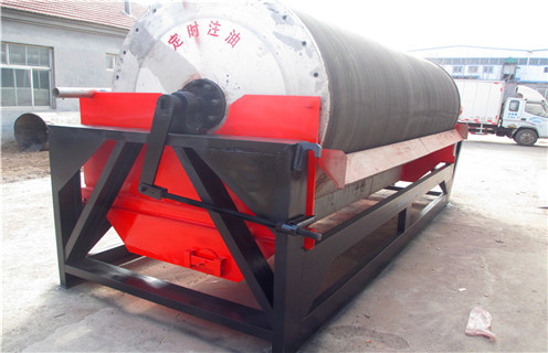 永磁筒式磁選機，濟南永磁筒式磁選機_遠(yuǎn)力濟南永磁筒式磁選機批發(fā)生產(chǎn)廠家的結(jié)構(gòu)磁場分布圖