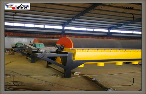 濕式永磁強(qiáng)磁磁選機(jī)，吉林ctb濕式永磁強(qiáng)磁選機(jī)_遠(yuǎn)力吉林ctb濕式永磁強(qiáng)磁選機(jī)的結(jié)構(gòu)磁場(chǎng)分布圖