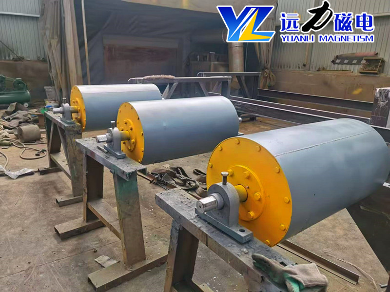 2026 新款半磁耐磨型 RCT 永磁滾筒怎么選 遠(yuǎn)力磁電生產(chǎn)車間實測講解